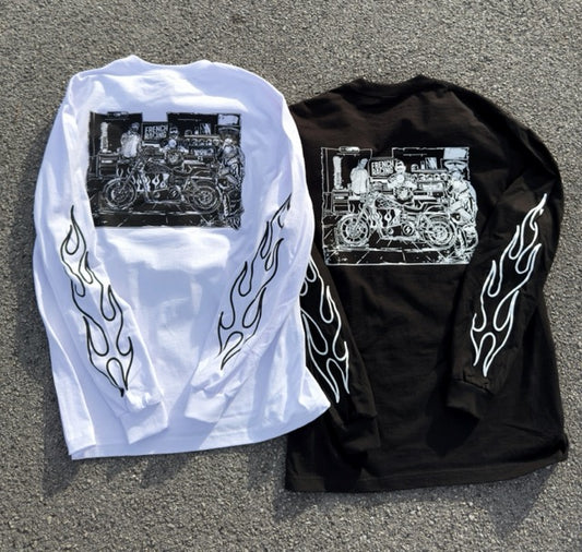 Anti/Hiderz & Revolutionary Paint Works  - Long Sleeve Shirt Collab