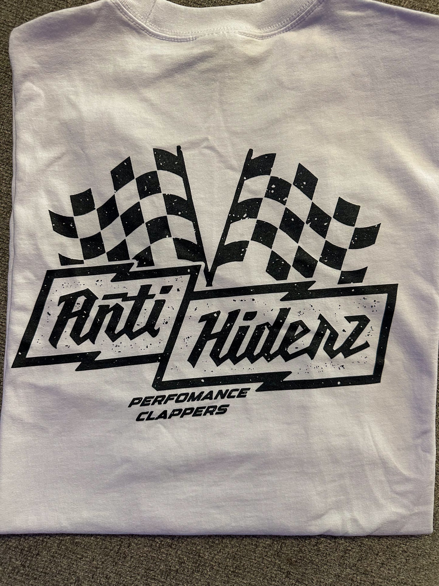 Anti/Hiderz - PERFORMANCE CLAPPERS Checkered Flag Shirt