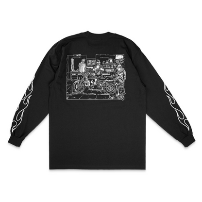 Anti/Hiderz & Revolutionary Paint Works  - Long Sleeve Shirt Collab